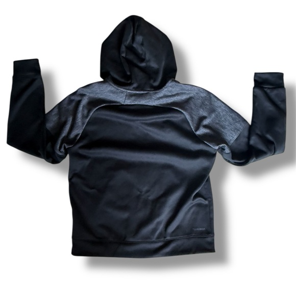 Men’s Adidas Climawarm Black Athletic zip Up Gaiter Neck Hoodie - Picture 2 of 8